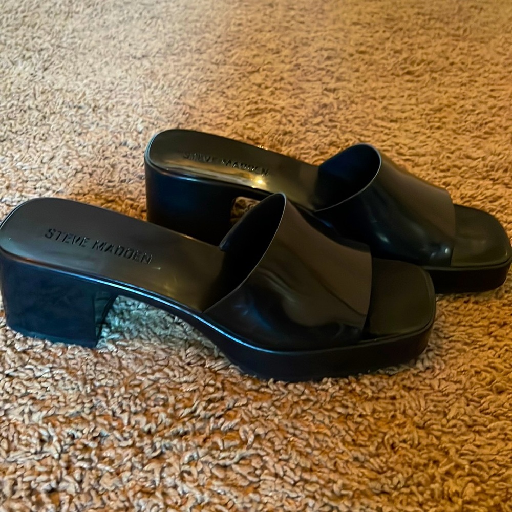Steve Madden, black, size 8